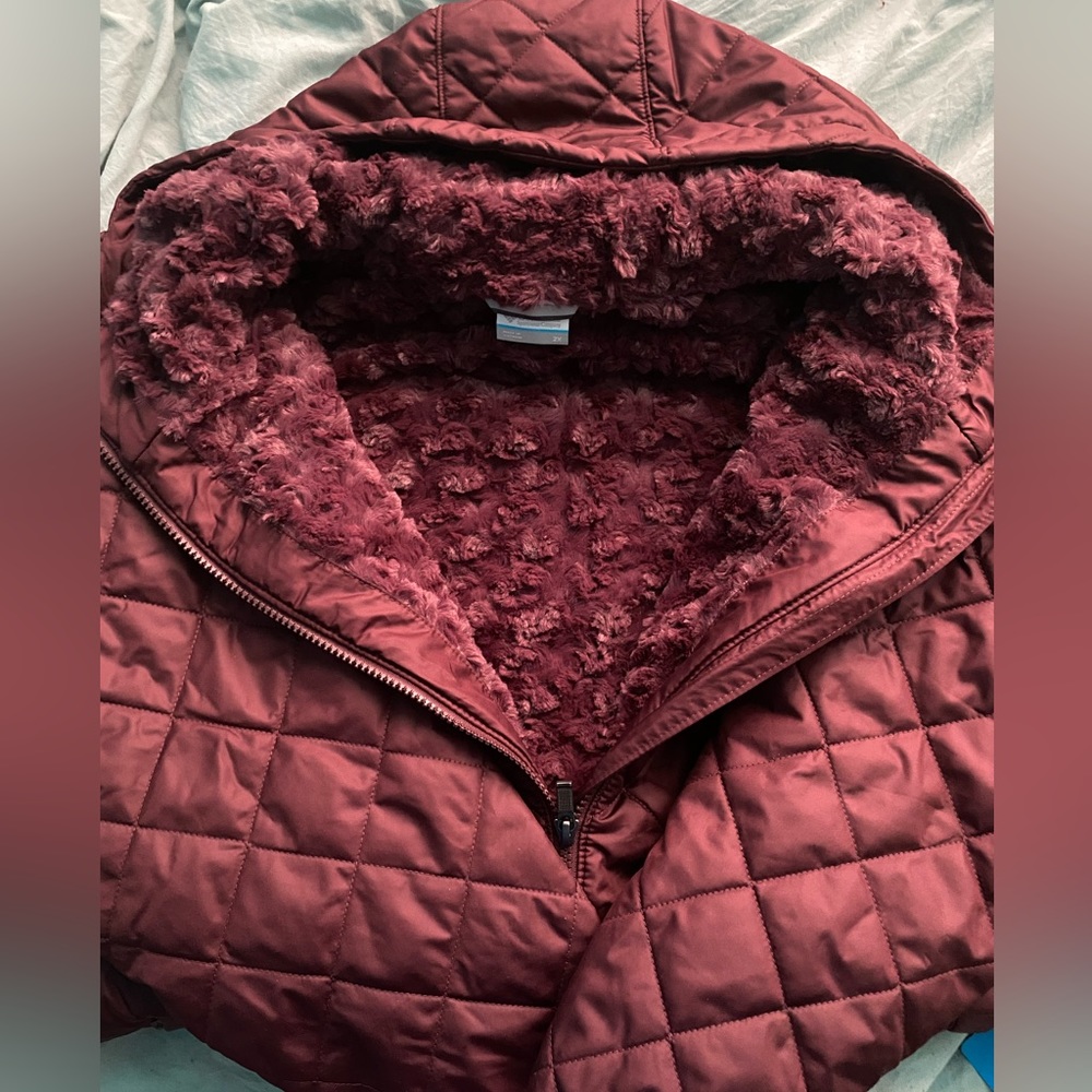 NWT✨Columbia  copper crest long jacket.
